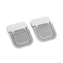 2Pcs Portable Laptop Stand Foldable Bracket Invisible Laptop Riser Stand Foot Pad for Laptop Notebook Holder Legs Silver