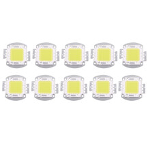 10x LED-Chip 100W Weiß 7500LM Lampe Spotlampe Hochleistungs-Integriert DIY