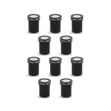 10X Enkelkortskameralins 12 mm 5 MP HD Nätverkskameralins CCTV-lins Kameratillbehör