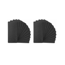 24 aufbügelbare Flicken, 4,92 x 11 Zoll, zum Ausbessern von Kleidung, Hosen, Taschen, Löchern, Knien
