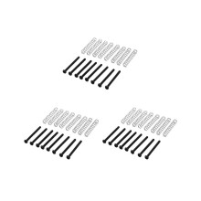 24 Stück M3x30mm Schrauben zur Höhenverstellung und Federjustierung für Humbucker-Tonabnehmer von E-Gitarren