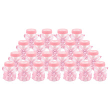 24 x Baby Bottle 4x9cm Rhinestone Pink Bear Gift Favor Baby Girl Baby Christening