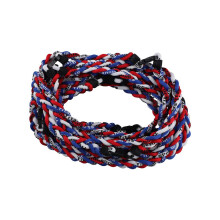 12-piece baseball necklace, 45.7 cm, team gift for baseball fans (red, blue, white)