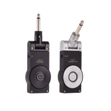 2.4G Guitar Wireless System Transmitter Receiver Rechargeable 180 Rotatable