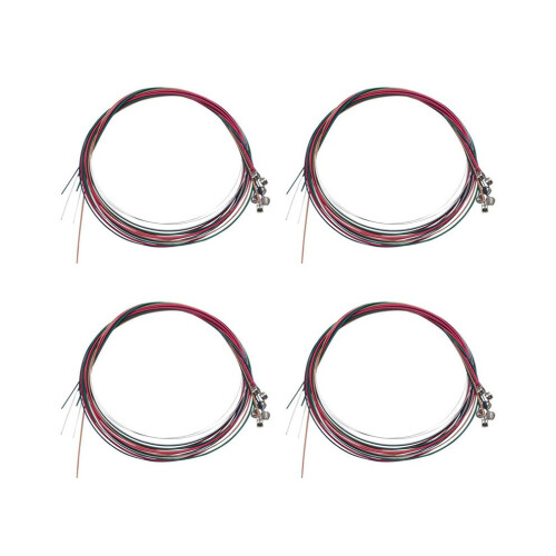 24x Rainbow Colorful Strings for Acoustic Guitar