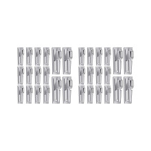 24x P-38 y abrelatas de camping de acero inoxidable para mochila