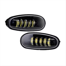 2-pack car LED DRL and fog light assembly for Daewoo – White light