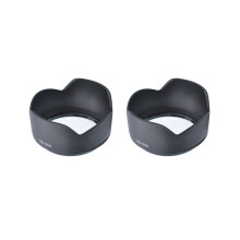 2 pieces 62mm anti-light hood for Nikkor Z DX 50-250mm F/4.5-6.3 VR lens, replace HB-90A camera, reversible anti-light hood