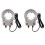2X 48 LED Industrial Microscope Camera Light Source Ring Lamp Adjustable Brightness USB Interface 1