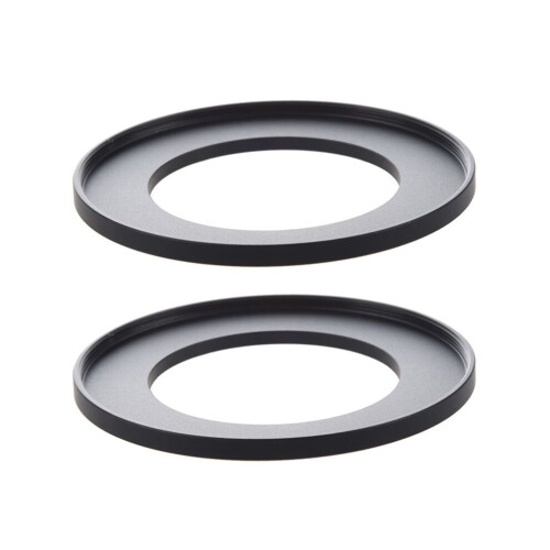 2X 49mm to 72mm camera filter lens step adapter ring
