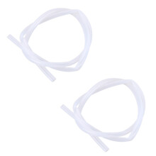 2 x 8mm ID x 10mm OD Food Grade Flexible Silicone Hose, 1 Meter