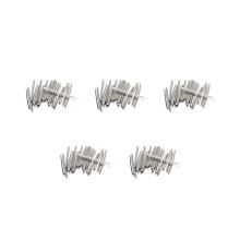 120 Stück Edelstahl-Gitarrenbunddraht, 24 Griffbrettbünde, 2,7 mm, für Akustikgitarrenteile