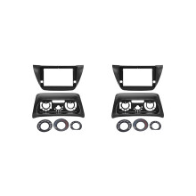 2 x 9-Zoll-Autoradioblenden für Lancer IX (2000–2010), 2DIN-Blende, Audio-Einbaurahmen-Set, Autozubehör
