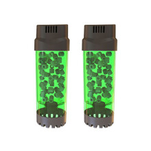2x Aquarium Wirbelbettfilter Blasen-Biomedienfilter mit Ausströmerstein und Schwammfilter LH-300