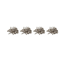 120-mm-Schlagbrettschraube für Strat/Tele E-Gitarre/Bass, Silber