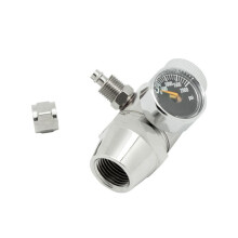2X Aquarium CO2 regulator 2000 Psi manometer for 6 mm suction tube 5/8-18UNF