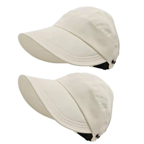 Chapeau de soleil ventilé pour temps chaud, accessoire de-Beige