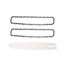 14-inch chain saw guide bar with 2-piece chains for 017 MS170 MS171 MS170/ MS180/ MS230/ MS250 All steel grades