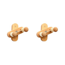 2x Gitarrenhalterungen, Wandmontage, verstellbarer Gitarrenhaken, Gitarrenwandständer für Akustik-,
