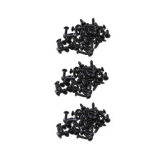 200x Gitarren- und Bass-Schrauben für Schlagbrett, Schwarz