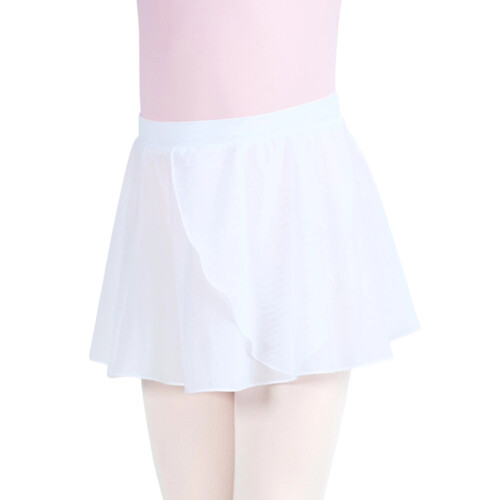 Breathable Training For Dancers Smooth Nylon Fabric-White S