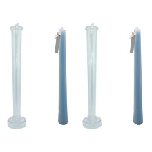 2X Candle Molds Durable Candle Molds for Candle Making Classic Tall Taper Mould