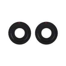 2x Kamera-C-Mount-Objektivadapterring C-FX für Fujifilm X-Pro1, X-E2, X-M1