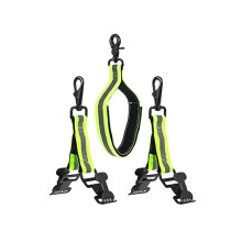 3-teiliges Set mit Feuerwehrhandschuhriemen, Sicherheitshandschuhhaltern, Handschuhclips für Feuerwehrleute,