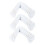 300 pieces 30cm Creation pipe cleaners, white 1