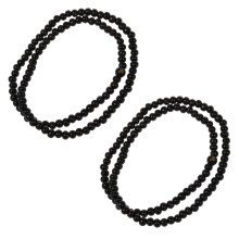 2x Buddhistische Sandelholz-Halskette, Gebetsperlen-Mala-Armband, Buddha, Tibetisch