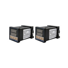 2X Digital Multi-Input Temperature Controller REX-C100 Professional Alarm 0-400 for the Chemical Industry