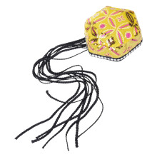 Fashionable Stage Performances Braided Hat-Yellow hat 8 braids
