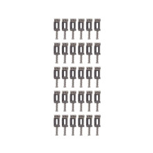 30x Gitarrenbrücken, Saitenreiter, Tremolorollen für Strat, Stratocaster, Tele, Telecaster, E-Gitarrenzubehör,