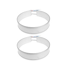 2x Dünnband-Heizelemente für elektrische Haushaltsgeräte, Wasserkocher-Heizring 170 mm