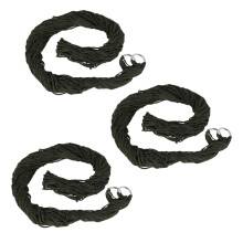 3er-Pack tragbare Hängematten für Outdoor-Sportarten, Hängematten aus Netzgewebe für Camping, Garten,
