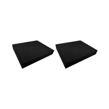2x Yoga-Balance-Pad, rutschfest, verdicktes Schaumstoffkissen für Yoga-Fitness-Training, Core-Balance-Kniepolster