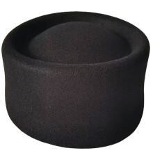 British Trendy Style Solid Color Beret Hat For Women-Black