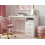 Beliani Home Office Desk ZERLAY White 120 cm 60 cm 5