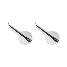 2X Steel Portable Jaw Harp Jewish Harp Altai Ethnic Mouth Russian Musical Instrument Harmonica Beginner Children's Gifts, B