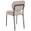 Beliani Set of 2 Dining Chairs LOLETA Fabric Light Brown 6
