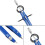 4X Professional Compass, Compass Geometry Set with Lock, Math and Precision Compass, Metal and Durable() 5