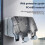 IP66 Outdoor Extension Lead 15A Rainproof Charging Socket Outdoor Double Socket Waterproof Box US Plug 6