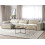 Beliani Modular Corner Sofa 4 Seater HELLNAR Velvet Light Beige Right Hand 2
