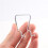 30Pcs Pegboard Plier Holders, Stainless Steel Double Loop Pegboard Hooks Accessories Shelving Display Hooks for Store 6