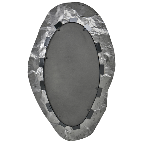 Beliani Wall Mirror LOGNES 56 cm 95 cm Black 1