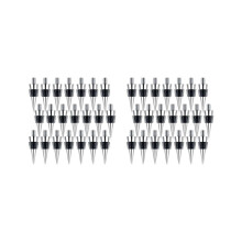 42-teiliges Flaschenverschluss-Set aus Zinklegierung, Weinflaschenverschlussringe, wiederverwendbare