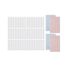 48 leere Aluminium-Farbtuben, 20 ml Farbtuben zum Anmischen und Aufbewahren von Farbresten, Acryl-Öl,