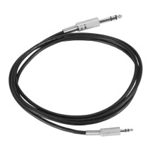 1,5 m langes Stereo-Audiokabel (3,5 mm 3,5 mm Stecker auf 6,35 mm 6,4 mm Klinke), schwarz