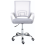Beliani Office Chair SOLID Light Grey 4
