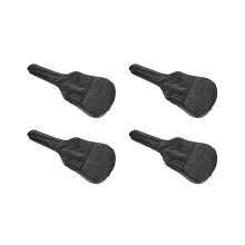 4x Akustikgitarrentasche, Gitarrentasche mit rückseitiger Aufhängeschlaufe für 41-Zoll-Akustikgitarre,